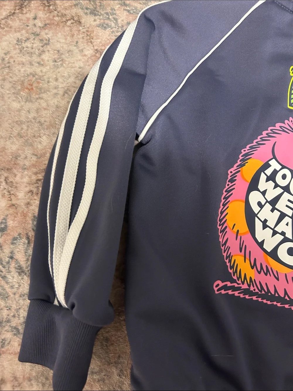 Adidas Original Kevin Lyon’s Kids Navy Track Jacket